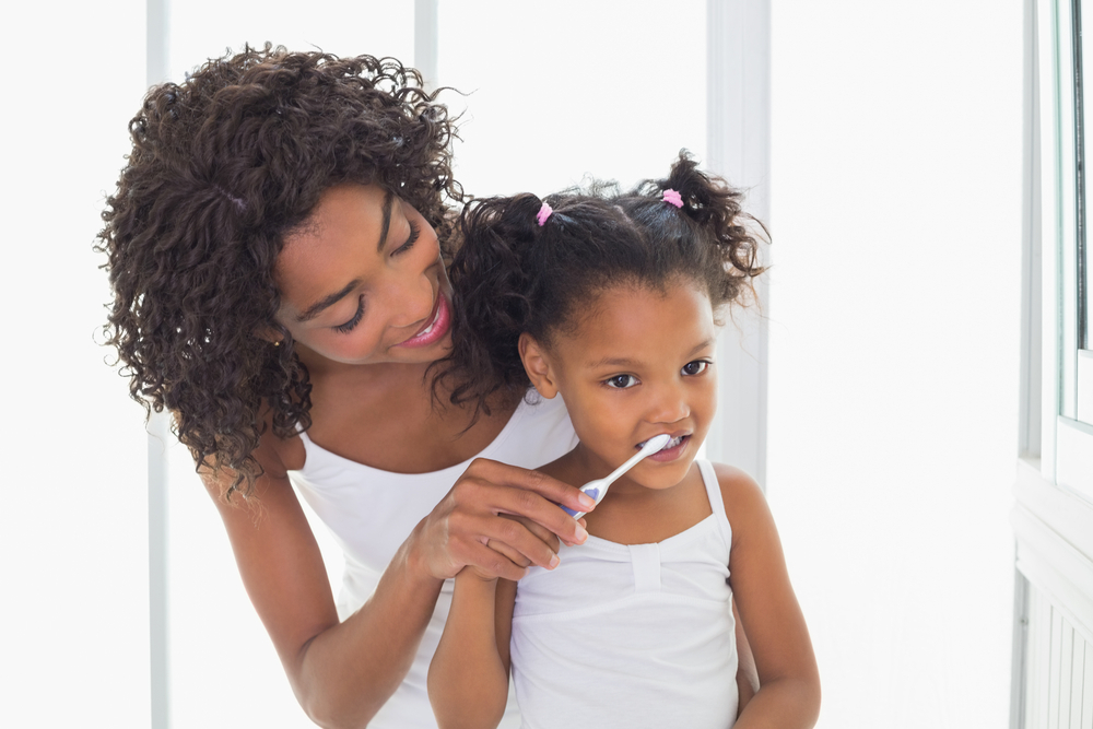 Child Teeth Brushing